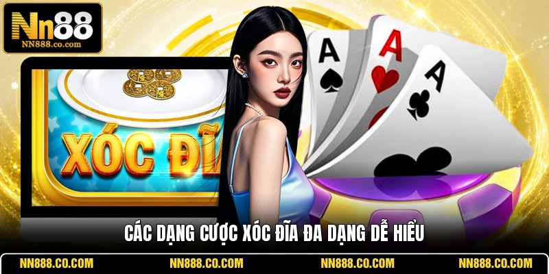 Các dạng cược xóc đĩa đa dạng dễ hiểu