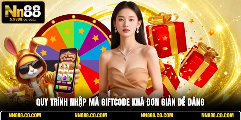 Quy trình nhập mã giftcode khá đơn giản dễ dàng